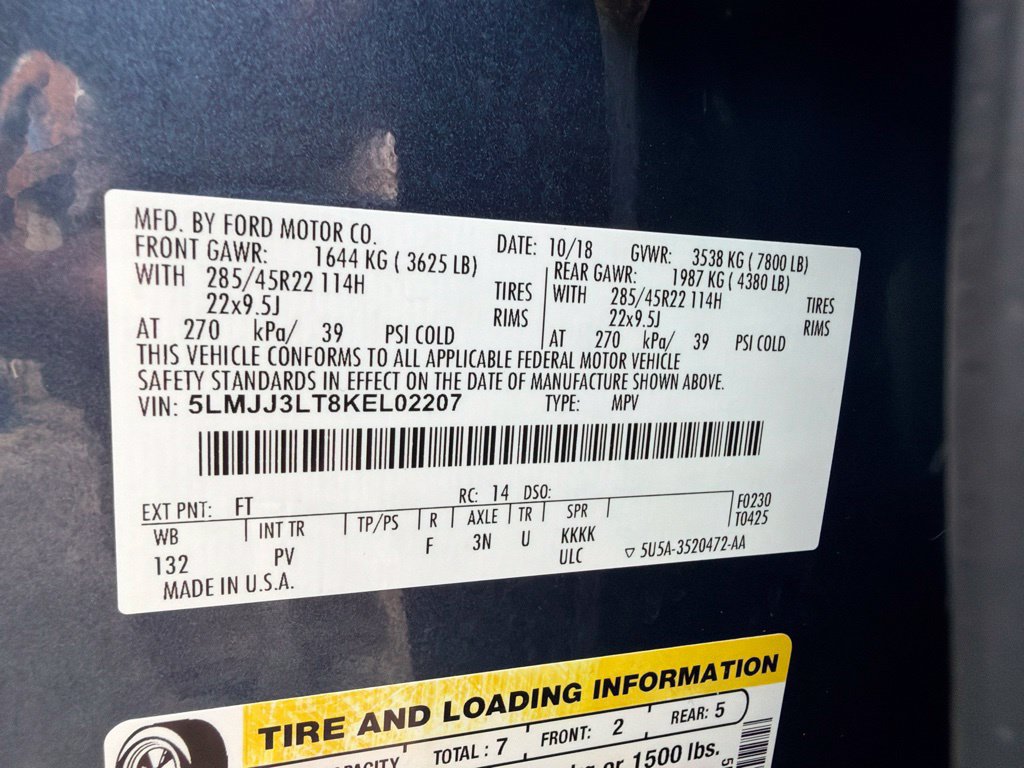 Used 2019 Lincoln Navigator L 4WD Reserve w/ Cargo Package image 41