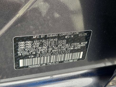 Certified 2025 Subaru Impreza 2.0i image 26