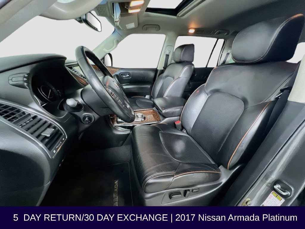 Used 2017 Nissan Armada Platinum w/ Interior Lighting Package AWD/4WD image 13
