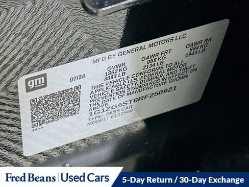 Used 2024 Chevrolet Malibu RS FWD image 30