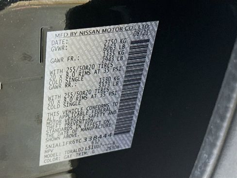 Used 2026 INFINITI QX60 Luxe w/ Cargo Package image 43