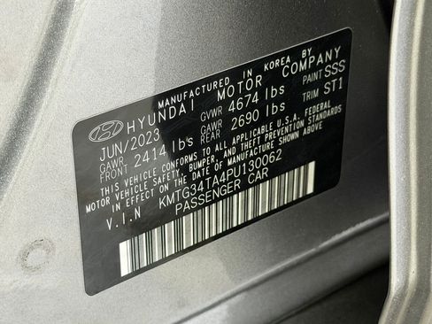 Used 2023 Genesis G70 2.0T w/ Sport Prestige Package RWD image 19