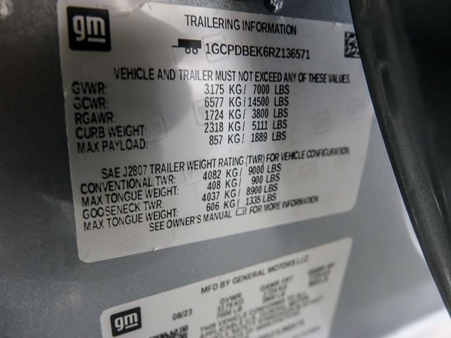 Certified 2024 Chevrolet Silverado 1500 Custom AWD/4WD image 32