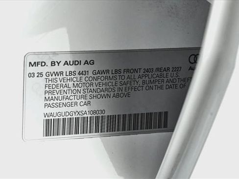 Certified 2025 Audi A3 2.0T Premium w/ Black Optic Package image 25