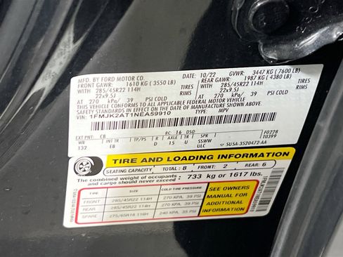 Used 2022 Ford Expedition Max Limited image 35