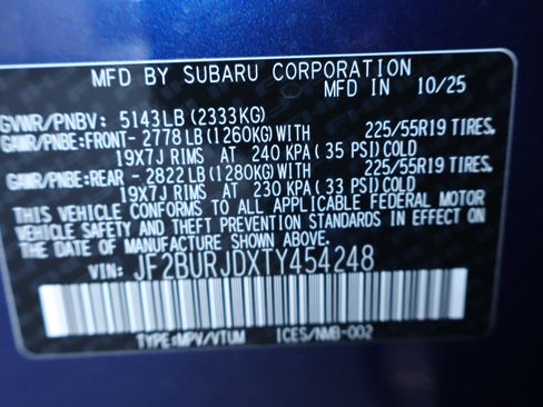 New 2026 Subaru Outback Touring XT w/ Touring Package AWD/4WD image 25