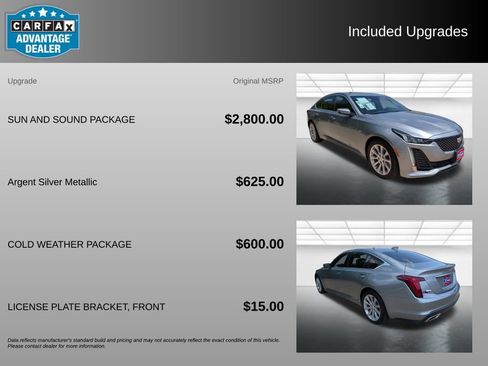 Certified 2024 Cadillac CT5 Luxury w/ Sun And Sound Package RWD image 3