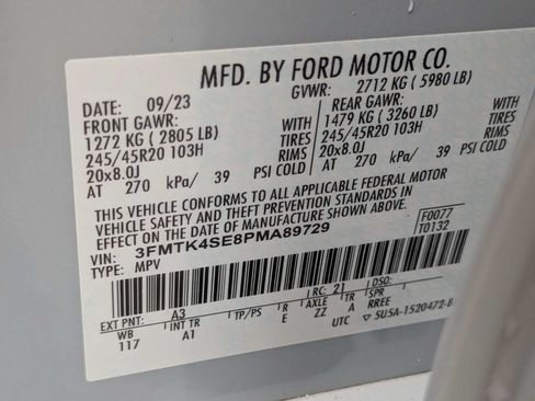 Used 2023 Ford Mustang Mach-E GT AWD/4WD image 21