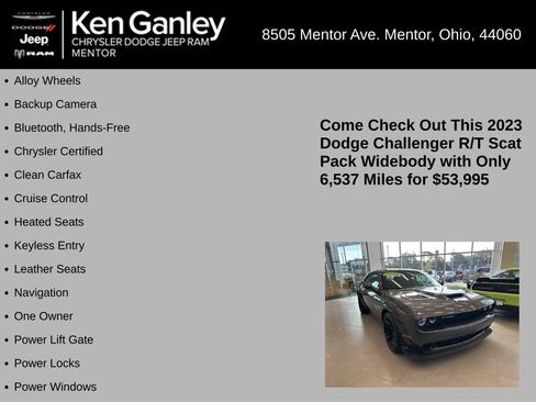 Used 2023 Dodge Challenger R/T Scat Pack RWD image 5