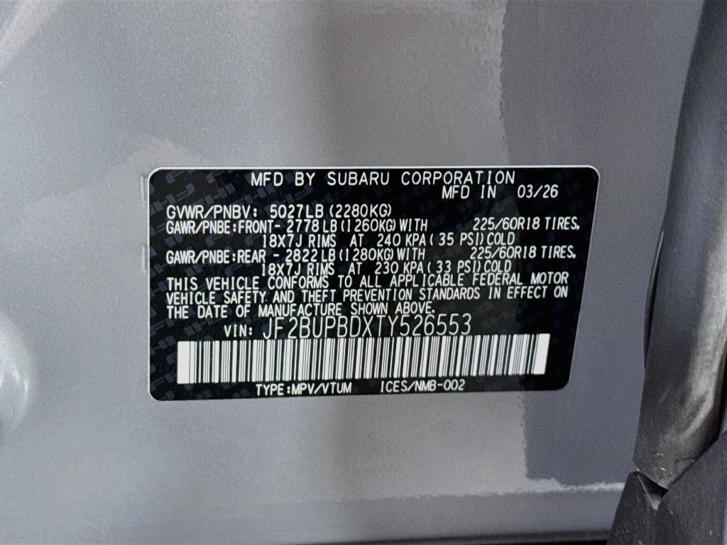 Used 2026 Subaru Outback Premium AWD/4WD image 43