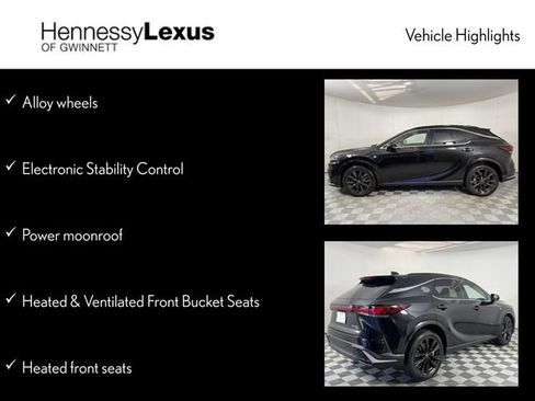Used 2023 Lexus RX 350 F Sport w/ Cold Area Package AWD/4WD image 12