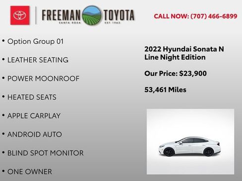 Used 2022 Hyundai Sonata N Line FWD image 5