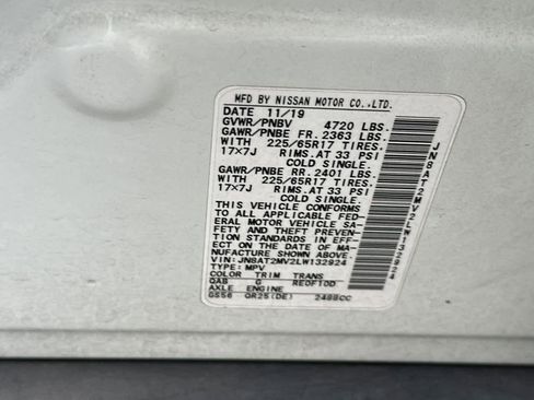 Certified 2020 Nissan Rogue SV image 27