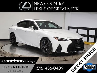 Certified 2023 Lexus IS 350 F Sport w/ Memory Package
