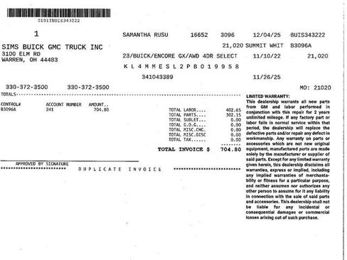 Used 2023 Buick Encore GX Select w/ Sport Touring Package image 7