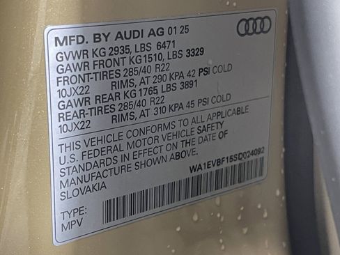 New 2025 Audi Q8 Premium Plus image 42