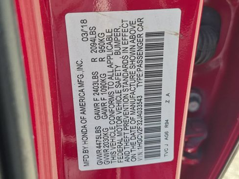 Certified 2018 Honda Accord Sport image 22