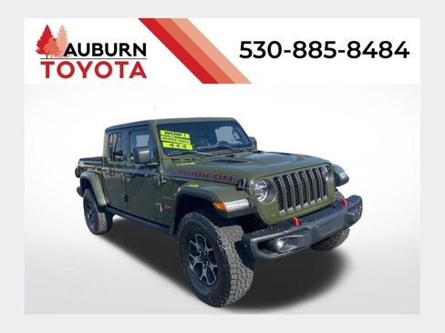 Used 2021 Jeep Gladiator Rubicon w/ Uconnect 4C Nav & Sound Group AWD/4WD image 1