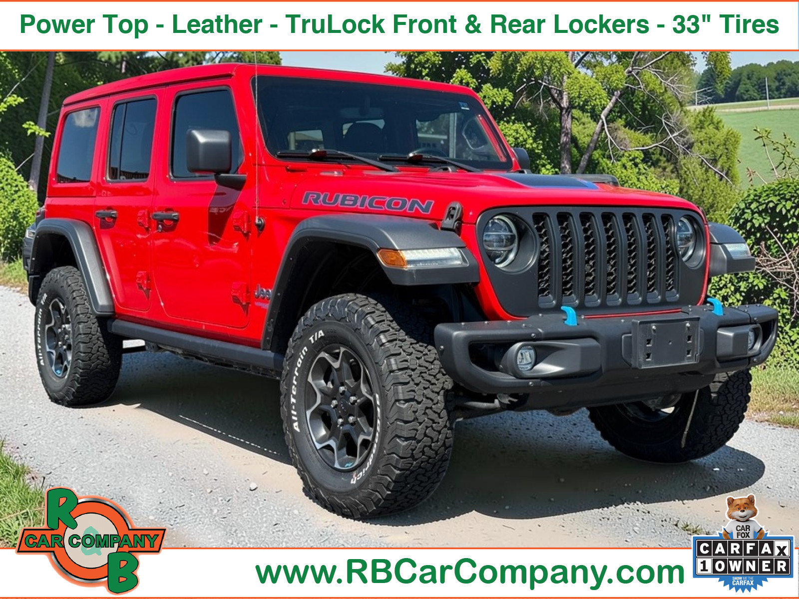 Used 2021 Jeep Wrangler Unlimited Rubicon 4xe w/ Steel Bumper Group AWD/4WD image 1