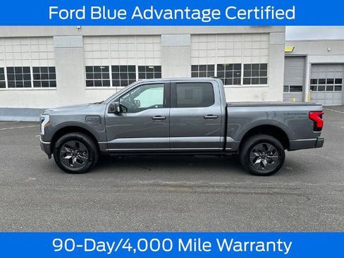 Certified 2023 Ford F150 Lightning Lariat w/ Equipment Group 511A High AWD/4WD image 4