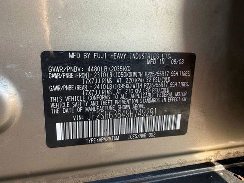 Used 2009 Subaru Forester 2.5X image 25