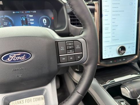 Used 2025 Ford F150 Lightning Lariat AWD/4WD image 45