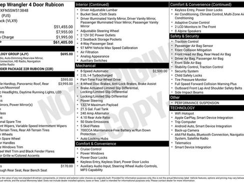 Used 2025 Jeep Wrangler Unlimited Rubicon w/ Technology Group image 9