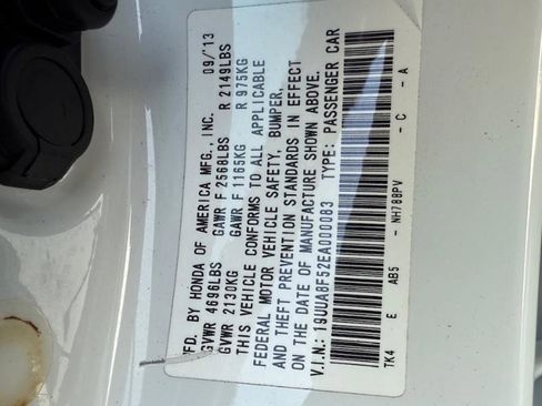 Used 2014 Acura TL w/ Technology Package image 38