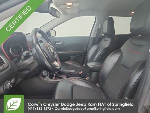Certified 2020 Jeep Compass Trailhawk w/ Cold Weather Group AWD/4WD image 19