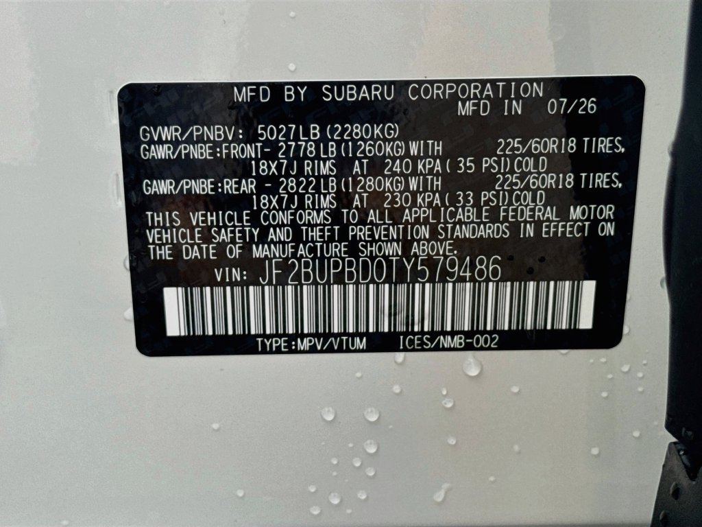 New 2026 Subaru Outback Premium AWD/4WD image 32