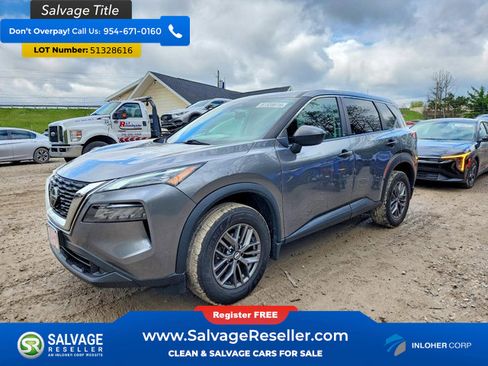 Used 2021 Nissan Rogue S AWD/4WD image 1