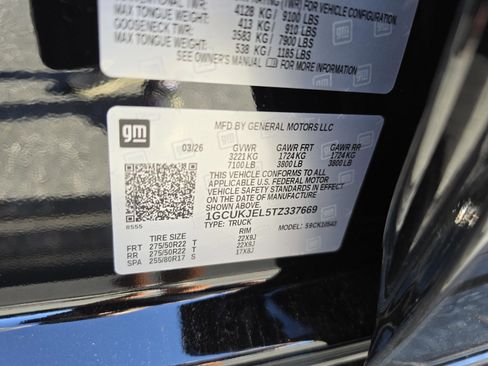 New 2026 Chevrolet Silverado 1500 High Country AWD/4WD image 38