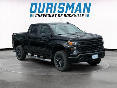 New 2026 Chevrolet Silverado 1500 Custom Trail Boss w/ Turbomax Blackout Package