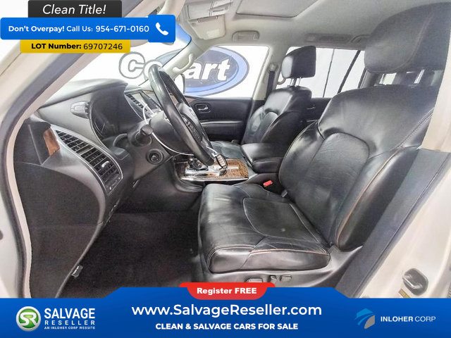 Used 2017 Nissan Armada Platinum w/ Interior Lighting Package RWD image 9