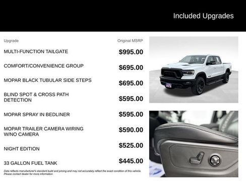 Certified 2021 RAM 1500 Rebel w/ Rebel Level 2 Equipment Group image 11