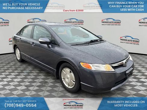 Used 2006 Honda Civic Hybrid Sedan 4D image 3