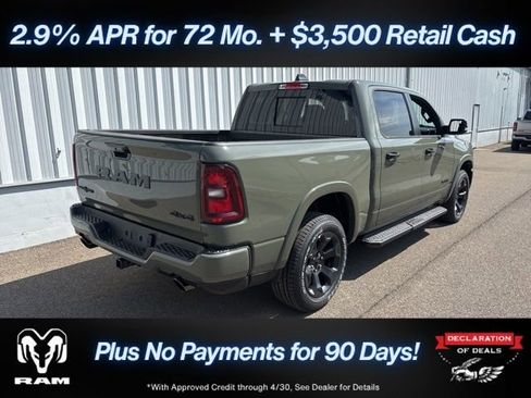 New 2026 RAM 1500 4x4 Crew Cab image 7