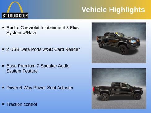 Used 2021 Chevrolet Colorado ZR2 w/ ZR2 Midnight Special Edition image 16