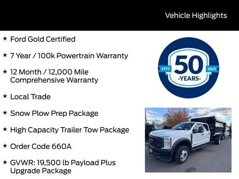 Used 2023 Ford F550 4x4 Crew Cab Super Duty image 3