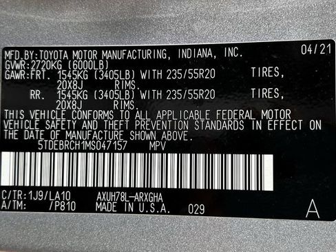 Used 2021 Toyota Highlander Platinum AWD/4WD image 40