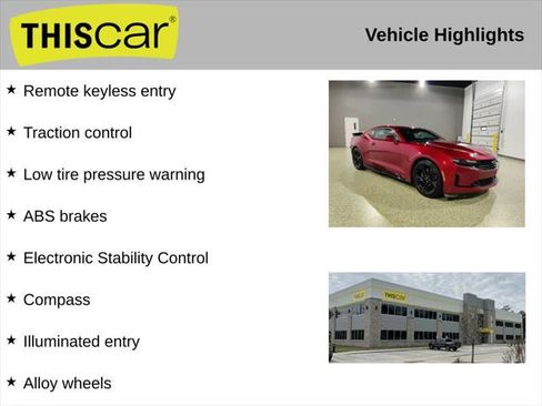 Used 2023 Chevrolet Camaro LT w/ Technology Package RWD image 10