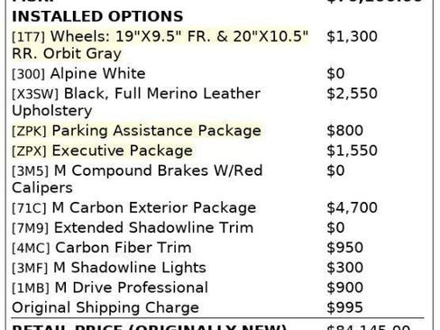 Used 2022 BMW M3 Sedan w/ M Carbon Exterior Package image 4