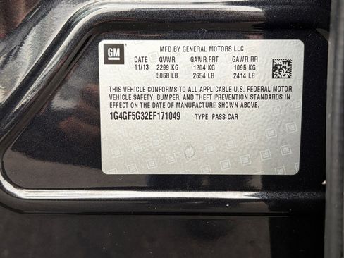 Used 2014 Buick LaCrosse Premium w/ Driver Confidence Package image 34