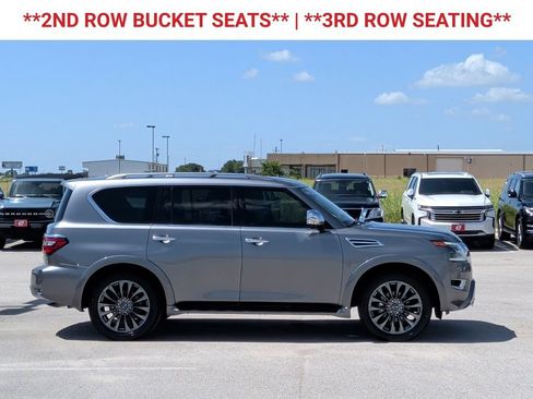 Used 2023 Nissan Armada Platinum w/ Captain's Chairs Package RWD image 10