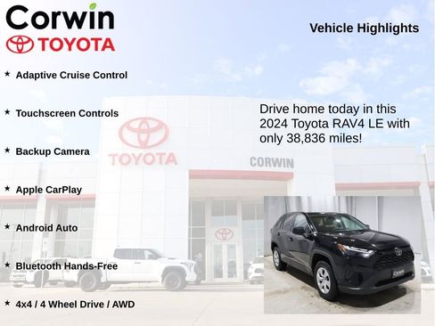 Used 2024 Toyota RAV4 LE image 6