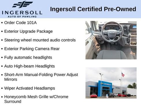 Used 2025 Ford Transit 250 Low Roof w/ Exterior Upgrade Package RWD image 10