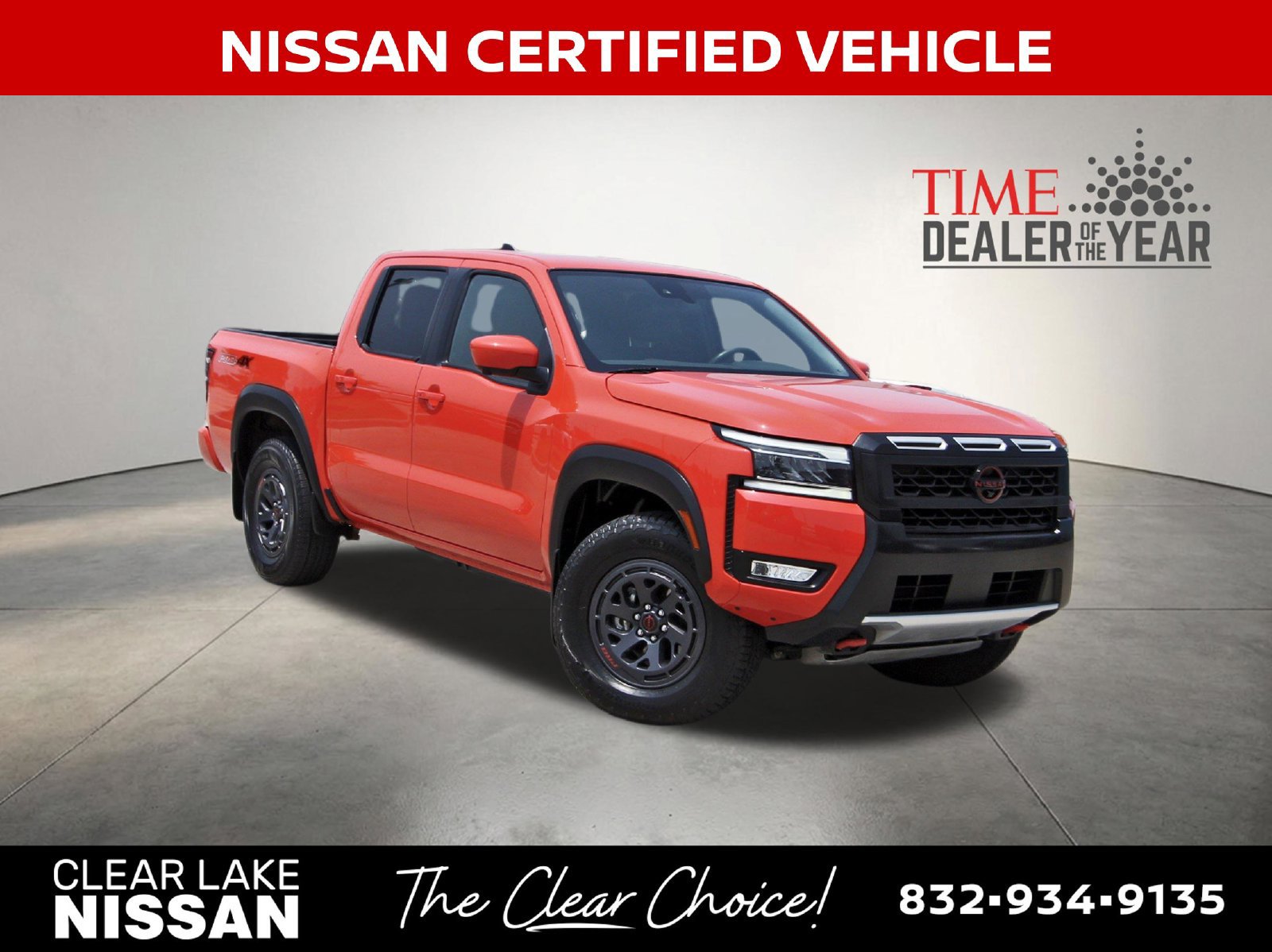 Certified 2025 Nissan Frontier PRO-4X w/ Pro Convenience Package AWD/4WD image 1