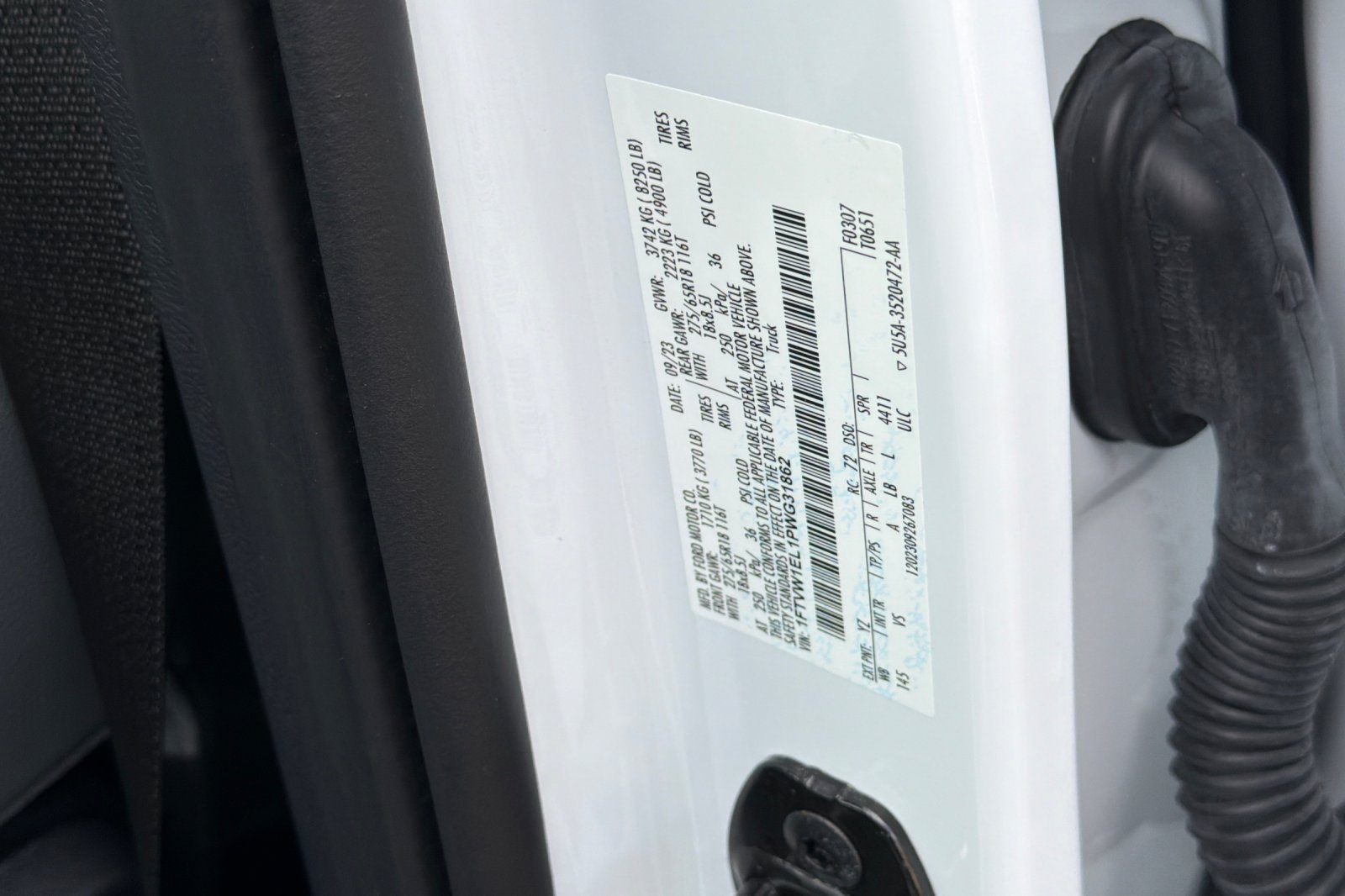 Used 2023 Ford F150 Lightning Pro AWD/4WD image 33