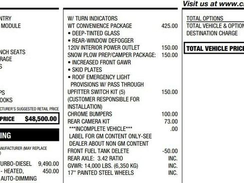 Used 2025 Chevrolet Silverado 3500 W/T w/ WT Convenience Package image 2