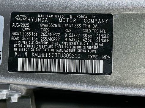 New 2026 Genesis GV80 3.5T Prestige image 35